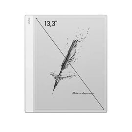 Ebook Onyx Boox Note Max 13.3’ E-Ink Carta 1300 128GB Wi-Fi Gray - E-Readers - Tablet PC & Accessories - Techbox
