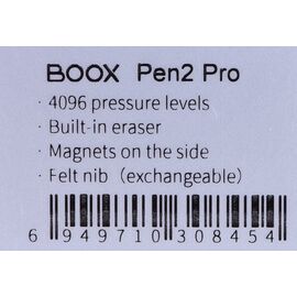 ONYX BOOX PEN 2 PRO STYLUS WITH ERASER BLACK - E-Readers - Tablet PC & Accessories - Techbox