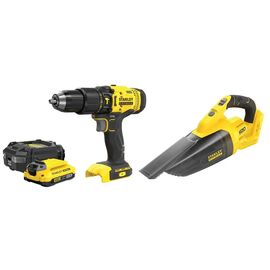 2-piece 18V cordless tool set SFMCK219D1 STANLEY | Techbox