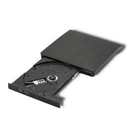 Qoltec 51857 External DVD-RW recorder |USB 3:0|Black | Techbox