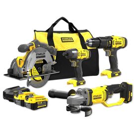Set of 4 Fatmax SFMCK469M2 tools by STANLEY | Techbox
