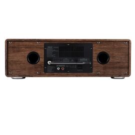 AKAI AM-100 RHAPSODY Stereo system 30W RMS, Bluetooth 5.0, DAB+/FM, CD/USB, AUX, brown black - Mini Systems - Home Cinema - Techbox