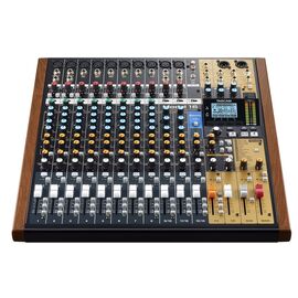 Tascam MODEL 16 audio mixer 16 channels 20 - 30000 Hz Black, Gold, Wood - DJ Controllers - Image & Sound - Techbox