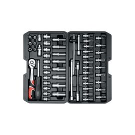 Wrench set YATO 56 pcs 1/4" 14501 | Techbox