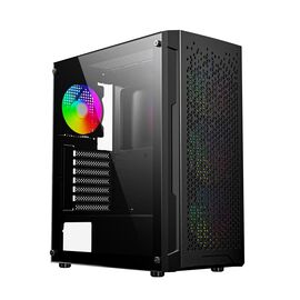 Gembird CCC-FC-400X Gaming ARGB computer case Fornax 400X, black | Techbox