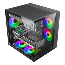 Mars Gaming MCV-ONE Midi Tower Black - Computer Cases - PC Cases & Accessories - Techbox
