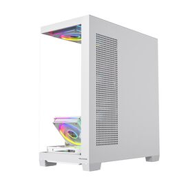 MODECOM VOLCANO STELLAR PLUS ARGB MIDI 8F WHITE | Techbox