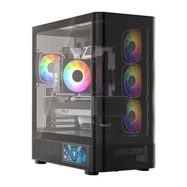 MODECOM Volcano Volcano AQ400 ARGB Midi Black | Techbox
