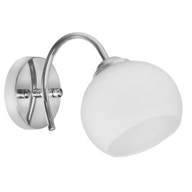 Activejet Classic single wall lamp - IRMA nickel E27 for the living room | Techbox