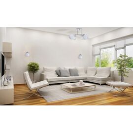 Activejet Classic single wall lamp - IRMA nickel E27 for the living room | Techbox