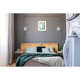 Activejet Classic single wall lamp - IRMA nickel E27 for the living room | Techbox