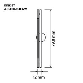 Activejet LED wall lamp AJE-CHARLIE NW | Techbox