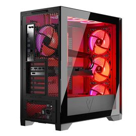MODECOM Case VOLCANO EXPANSE  T APEX ARGB MIDI Black | Techbox
