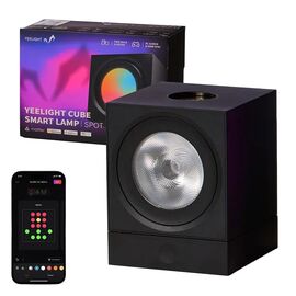Gaming light panel YEELIGHT SMART CUBE LIGHT SPOT base (YLFWD-0008) Black - Gadgets - Gadgets - Techbox