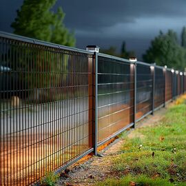 GreenBlue GB128 LED Fence Post Solar Lamp 100*100 with Dusk Sensor | Techbox
