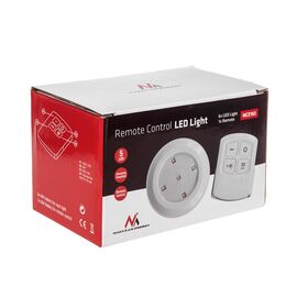 Maclean Energy MCE165 Remote Control LED Lamps Set, AAA Battieries, 6 Pieces in Set | Techbox