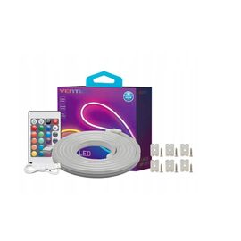 Vention Silicone Neon LED strip with IR remote control and 12V DC power supply, 5m | Techbox