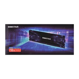 Biostar 16GB 3200MHz DDR4 Memory with Storming Heatsink - DIMM (Desktop) - RAM - Techbox