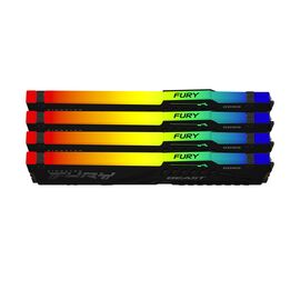 Kingston Technology FURY Beast 128GB 5600MT/s DDR5 CL40 DIMM (Kit of 4) RGB XMP - DIMM (Desktop) - RAM - Techbox