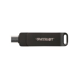 Flashdrive PATRIOT Rage R550 256GB 100 MB/S USB A+C Swivel Design (PE256GR550DSAD) Black - USB Sticks - Peripherals - Techbox