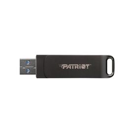 Flashdrive PATRIOT Rage R550 64GB 100 MB/S USB A+C Swivel Design (PE64GR550DSAD) Black - USB Sticks - Peripherals - Techbox