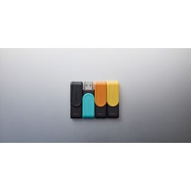 Kingston Technology DataTraveler 128GB Portable USB 3.2 Gen 1 Exodia S (Black/Turquoise) | Techbox