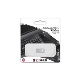 Kingston Technology DataTraveler 256GB Micro 200MB/s Metal USB 3.2 Gen 1 | Techbox