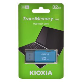 Kioxia TransMemory U202 USB flash drive 32 GB USB Type-A 2.0 Blue - USB Sticks - Peripherals - Techbox