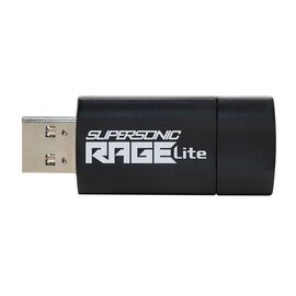 Patriot Memory Supersonic Rage Lite USB flash drive 32 GB USB Type-A 3.2 Gen 1 (3.1 Gen 1) Black, Blue - USB Sticks - Peripherals - Techbox