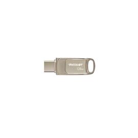 Patriot Memory Tab T560 128GB USB flash drive Dual USB 120MB/s (PS128GT560DS5D) Silver - USB Sticks - Peripherals - Techbox