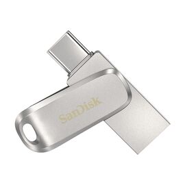 SanDisk Ultra Dual Drive Luxe USB flash drive 256 GB USB Type-A / USB Type-C 3.2 Gen 1 (3.1 Gen 1) Stainless steel - USB Sticks - Peripherals - Techbox