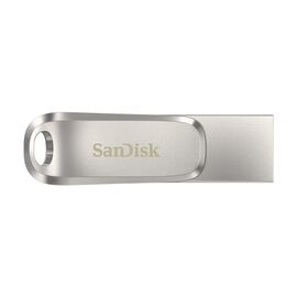 SanDisk Ultra Dual Drive Luxe USB flash drive 256 GB USB Type-A / USB Type-C 3.2 Gen 1 (3.1 Gen 1) Stainless steel - USB Sticks - Peripherals - Techbox