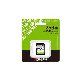 Kingston Technology 256GB SDXC Canvas Select Plus Gen3 150MB/s C10 UHS-I U1 V10 | Techbox