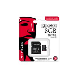 Kingston Technology Industrial 8 GB MicroSDHC UHS-I Class 10 - Memory Cards - Smartphones - Techbox