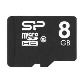 Silicon Power SP008GBSTH010V10SP memory card 8 GB MicroSDHC Class 10 - Memory Cards - Smartphones - Techbox