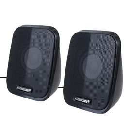 Audiocore AC835 2.0 Stereo Speakers With LED Backlighting For PC Laptop Smartphone | Techbox