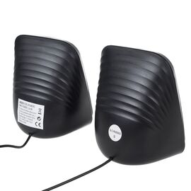Audiocore AC835 2.0 Stereo Speakers With LED Backlighting For PC Laptop Smartphone | Techbox