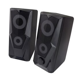 Esperanza EGS103 Speakers 2.0 LED Black 6W | Techbox