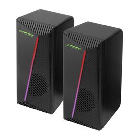 Esperanza EGS106 Speakers 2.0 LED Black 6W | Techbox