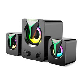 Esperanza EGS107 Speakers 2.1 USB LED 5 W Black | Techbox