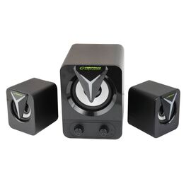 Esperanza EGS107 Speakers 2.1 USB LED 5 W Black | Techbox