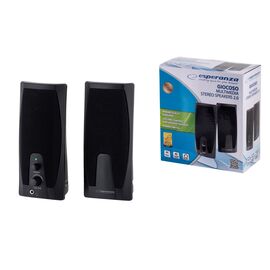 Esperanza EP110 loudspeaker 2-way 6 W Black Wired | Techbox