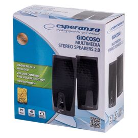 Esperanza EP110 loudspeaker 2-way 6 W Black Wired | Techbox
