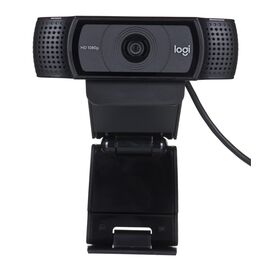 Logitech C920e HD 1080p webcam 1920 x 1080 pixels USB 3.2 Gen 1 (3.1 Gen 1) Black | Techbox