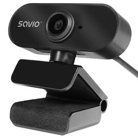 Savio CAK-04 webcam 720 MP 1280 x 720 pixels USB Black | Techbox