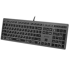 A4Tech FSTYLER FX60H (White Backlit) keyboard USB QWERTY Black, Grey | Techbox