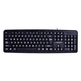 Esperanza EK129 keyboard USB QWERTY UK English Black | Techbox