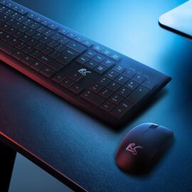 NanoRS Wireless Keyboard and Mouse Combo with Ergonomic Design – RS580 for Smooth and Efficient Use | Techbox
