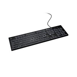 Natec Herring Glow US Keyboard with white backlight - Keyboards - Keyboards & Mice - Techbox