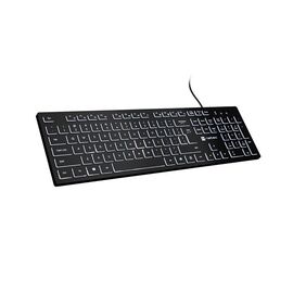 Natec Herring Glow US Keyboard with white backlight - Keyboards - Keyboards & Mice - Techbox